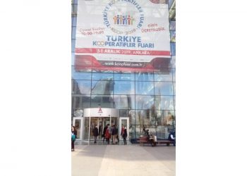 TÜRKİYE KOOPERATİFLER FUARINA KATILDIK.