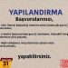 Yapılandırma Başvuruları
