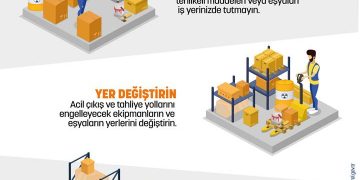 İş yerinizde afet ve acil durumlarda izlemeniz gereken yolları ve almanız gereken tedbirleri biliyor musunuz?