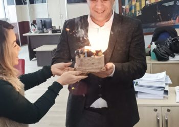Odamız personeli Savaş Taymuş’un doğum gününü kutladık