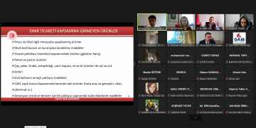 DIŞ TİCARET BİLGİLENDİRME SEMİNERLERİ GERÇEKLEŞTİ.