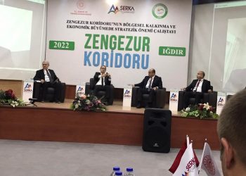 ZENGEZUR KORİDORUNUN BÖLGESEL KALKINMA VE EKONOMİK BÜYÜMEDE STRATEJİK ÖNEMİ ÇALIŞTAYINA KATILDIK