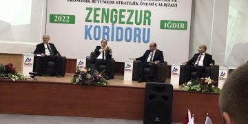 ZENGEZUR KORİDORUNUN BÖLGESEL KALKINMA VE EKONOMİK BÜYÜMEDE STRATEJİK ÖNEMİ ÇALIŞTAYINA  KATILDIK