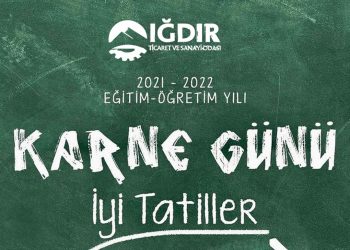 Karne heyecanı yaşayan tüm öğrencilerimizi ve onları geleceğe hazırlayan kıymetli öğretmenlerimizi tebrik ediyor; mutlu, huzurlu ve sağlıklı tatiller diliyoruz.