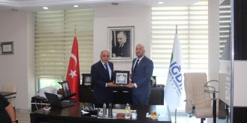 Ulaştırma Alt Yapı Bakanlığı Genel Müdüründen Odamıza ziyaret..