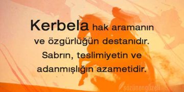 Hz. Hüseyin Efendimizi ve #Kerbela şehitlerini rahmet ve minnetle anıyor, ülkemiz ve İslam âleminde huzur ve birliğin eksik olmamasını Cenab-ı Allah’tan niyaz ediyoruz.