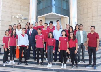 Ahilik haftası etkinlikleri kapsamında 70.yıl Cumhuriyet ve Teknik Anadolu Lisesi öğrencilerini ağırladık.