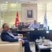 Iğdır Ticaret il müdürü Ender Önal güven tazeleyerek odamız yönetim kurulu başkanlığına seçilen Başkanımız Kamil Arslan’ı  ziyaret ederek hayırlı olsun dileklerinde bulundu. Nazik ziyaretlerinden dolayı Başkanımız Arslan teşekkürlerini iletti.