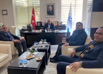 Avukat Alper Turan ‘odamız yönetim kurulu başkanı Kamil Arslan ‘ a hayırlı olsun ziyaretinde bulundu