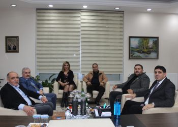 Odamız yönetim kurulu başkanlığına  güven tazeleyerek Yeniden Seçilen Odamız yönetim kurulu başkanı Kamil Arslan ‘a Iğdır Üniversitesi Rektörü Prof. Dr. Mehmet Hakkı Alma  Hayırlı  olsun ziyaretinde bulundu