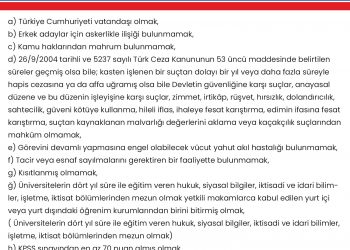 Başvuruların odamız genel sekreterliğine yapılması önemle rica olunur.Son başvuru tarihi 14/04/2023 mesai bitimidir.
