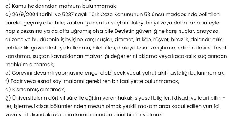 Başvuruların  odamız genel sekreterliğine yapılması önemle rica olunur.Son başvuru tarihi 14/04/2023 mesai bitimidir.