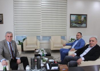 İyi Parti Milletvekili aday adayı Tuncay Güneş odamız yönetim kurulu başkanı Kamil Arslan’ı makamında ziyaret etti