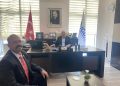MHP Milletvekili Aday adayı Muharrem Çeçen odamız yönetim kurulu başkanı Kamil Arslan’ı makamında ziyaret etti