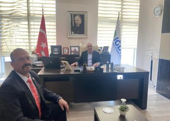 MHP Milletvekili Aday adayı Muharrem Çeçen odamız yönetim kurulu başkanı Kamil Arslan’ı makamında ziyaret etti