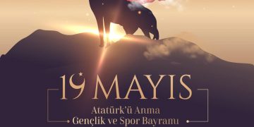 19 Mayıs Atatürk’ü Anma, Gençlik ve Spor Bayramımızın kutlu olmasını diliyor, Büyük Milletimizin birlik ve beraberliğinin sonsuza kadar sürmesi temennisiyle, Büyük Önder Mustafa Kemal Atatürk ve gazilerimiz ile şehitlerimizi minnet, şükran ve rahmetle anıyoruz.