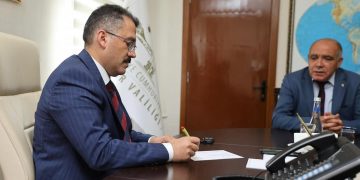 Yeni Valimize ziyaret….