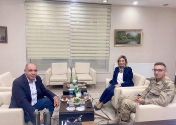 Jandarma Alay Komutanımız Albay Nihat Özkök Odamız yönetim kurulu başkanı Kamil Arslan’ı makamında ziyaret etti