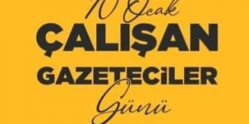 ÇALIŞAN GAZETECİLER..