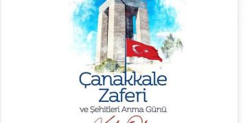 18 Mart Çanakkale Zaferi Şehitler ve şehitler gününün 109. yıl dönümündeBaşta Gazi Mustafa Kemal Atatürk ve Silah Arkadaşları olmak üzere Aziz şehitlerimizi ve Kahraman Gazilerimizi rahmet, minnet ve saygıyla anıyoruz.Ruhları şad olsun.