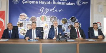 Çalışma ve Sosyal Güvenlik Bakanımız Prof. Dr. Vedat Işıkhan ile sanayicilerimiz biraraya geldi.