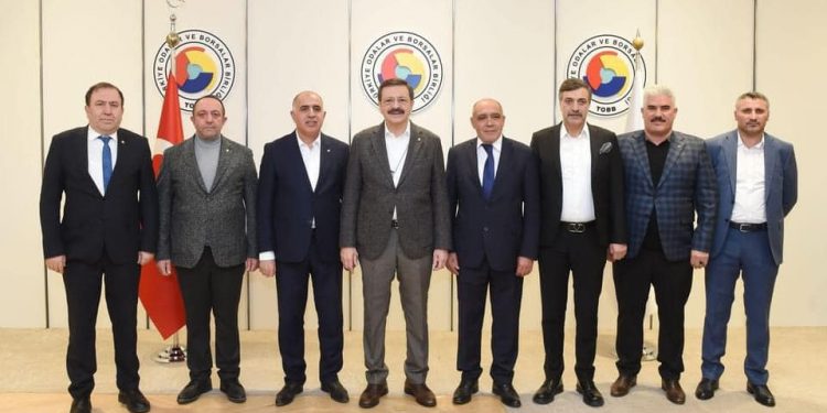 TOBB ZİYARETİ..