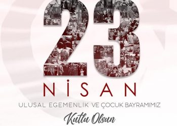 Türkiye Büyük Millet Meclisi’nin açılışı ve Ulu Önder Mustafa Kemal Atatürk’ün çocuklara armağan ettiği, 23 Nisan Ulusal Egemenlik ve Çocuk Bayramımız kutlu olsun!