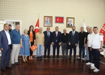 REKTÖRE HAYIRLI OLSUN ZİYARETİ